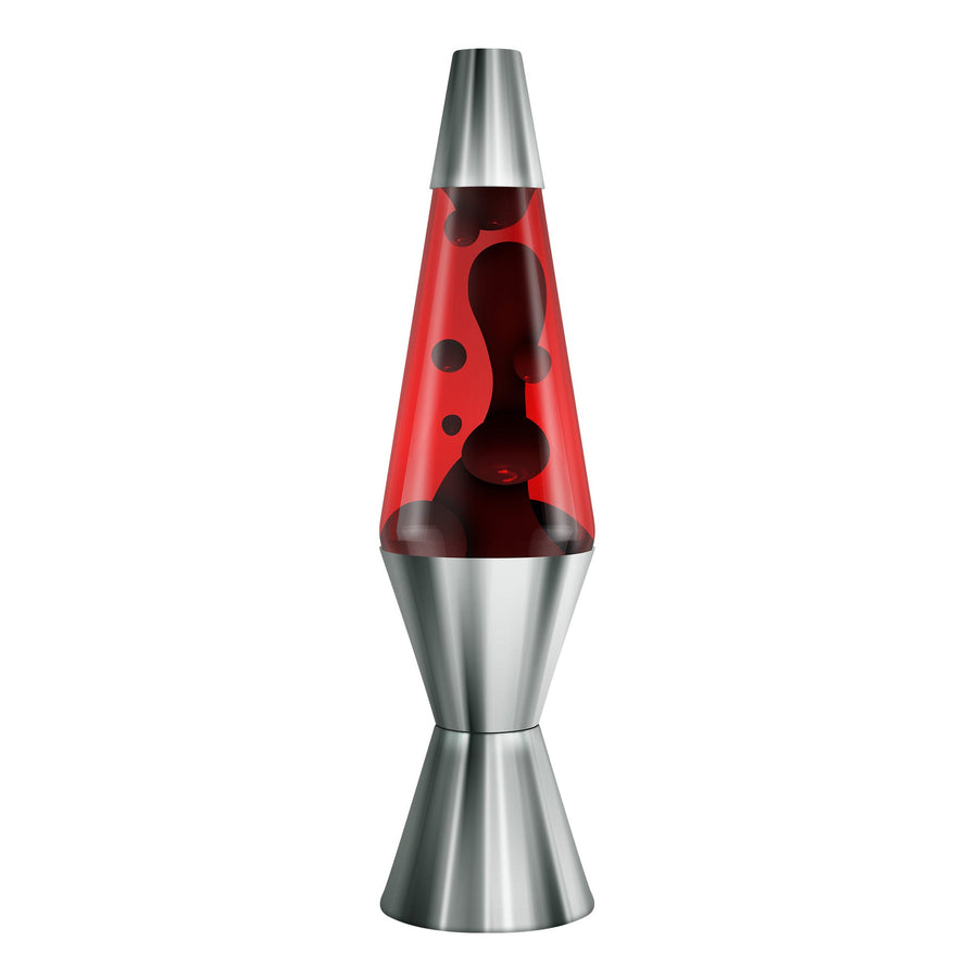 14.5″ LAVA LAMP CHROME PLATED CRIMSON Q2